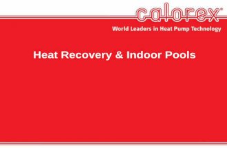 CPD for indoor pools & heat recovery