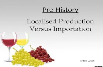 Wine exportation versus importation