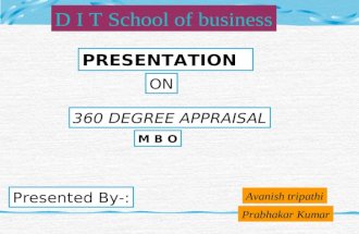 Management By Objectives and 360degree appraisal