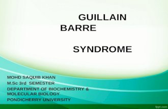 Gullian barre syndrome