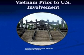 Vietnam Prior to U.S. Involvement
