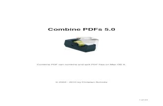 Combine PDFs Manual