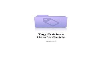 Tag Folders User Guide