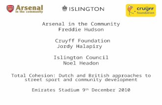 Arsenal in the community