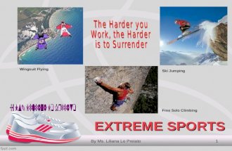 Extreme sports + relative clauses