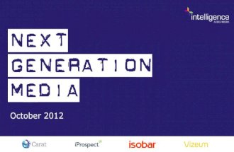 Next Generation Media Quarterly October 2012