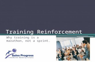 The Key to Sales Success: Training Reinforcement