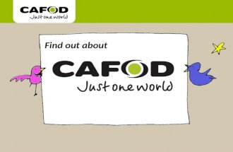 What is CAFOD
