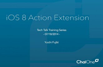 iOS 8 Action Extension Training