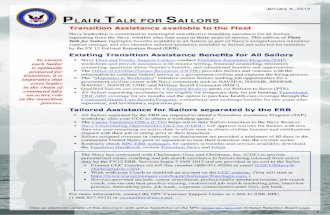 Plain Talk for Sailors:   Transition Assistance (5 jan 2011)