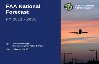FAA Aviation Forecasts 2011-2031 overview