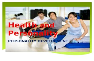 Health and personality