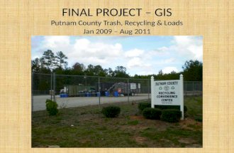 Final Project – Gis