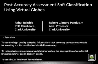 Post Accuracy Assessment Classification