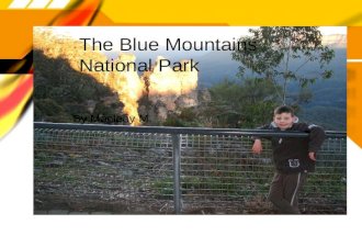Year 3 National Parks by Macleay M.