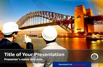 Bridges PowerPoint Template by Strat Pro
