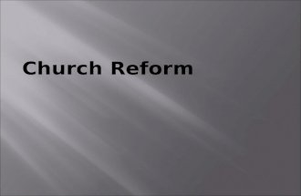 Chp 14.1 church reform