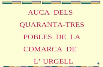 Pobles Urgell