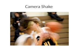 Camera shake