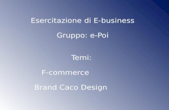 f commerce & caco design
