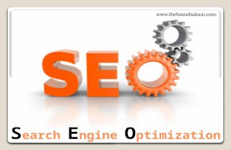 SEO Career Guidance from The Brand saloon