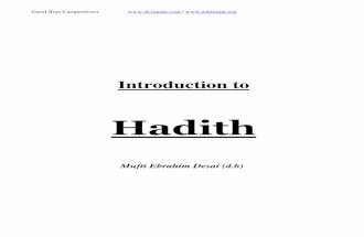 Introduction To Hadith