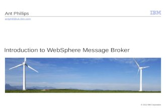 Introduction to WebSphere Message Broker