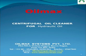 Presentation  hydraulic oil