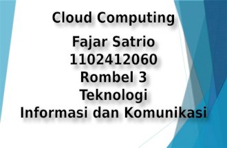 power point Cloud computing