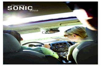 2012 Chevrolet Sonic brochure Brenengen Auto