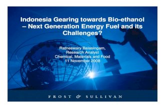 Indonesia Gearing Towards Bio Ethanol   Nov08