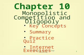 10 monopolistic competition and oligopoly