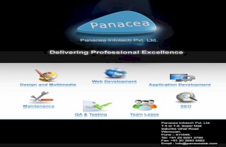Profile Panacea Infotech Pvt Ltd