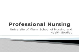 Professional nursing