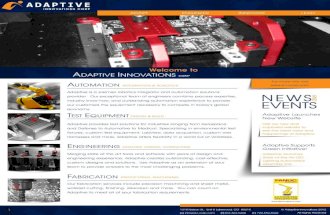 Adaptive innovations digital brochure