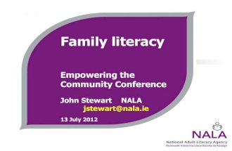 Empowering the Community To Teach the Child - John Stewart, NALA
