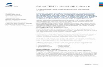 pivotal crm_for health care insurance_us