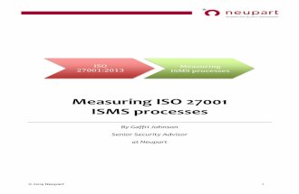 ISO 27001 ISMS MEASUREMENT