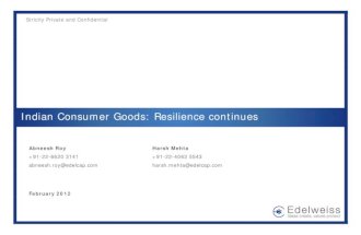 Edelweiss consumer goods -_sector_update-feb-12-edel