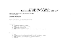 EFFIE 2009 - Fibernet
