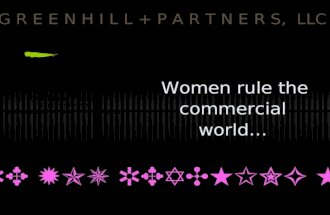 Duke Greenhill Partners - Women Rule - How Greenhill+Partners Wins Women for Brands