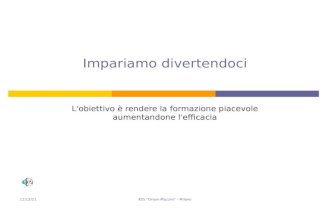Impariamodivertendoci - IP Oriani-Mazzini, Milano