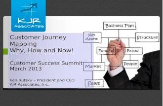 Customer Journey Mapping, Why, How Now!