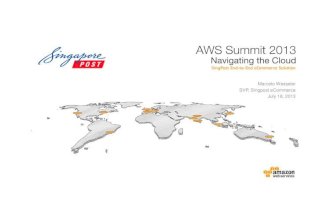 Amazon AWS Singapore Summit - Southeast Asia eCommerce