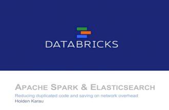 2014   spark with elastic search