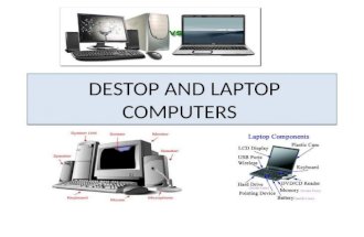 DESTOP COMPUTER V/S LAPTOPS - Stegin.joy@bca.christuniversity.in