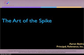 The Art of the Spike