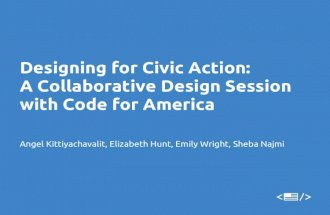 Designing for Civic Engagement