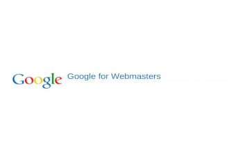 annachbiz - Tutorial: Google for Webmasters