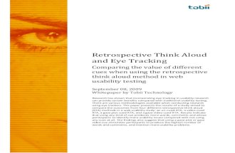 Using Retrospective Think Aloud With Eye Tracking Usability Testing